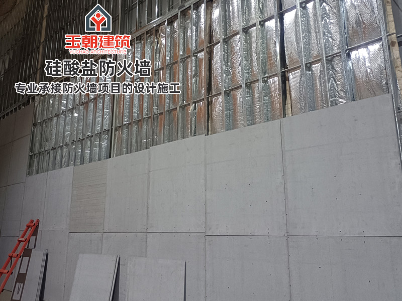 威海硅酸盐防火墙安装注意事项