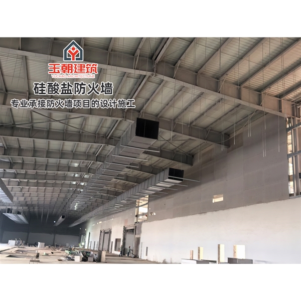 荣成轻钢龙骨防火墙 地下车库防火分区 防火阻燃 吸声隔音