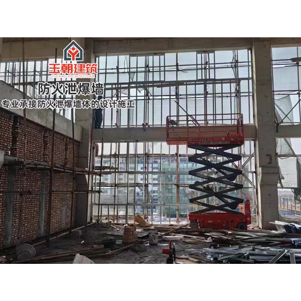 荣成泄爆墙板生产供应 化工纤维增强水泥板泄压泄爆墙施工免费设计